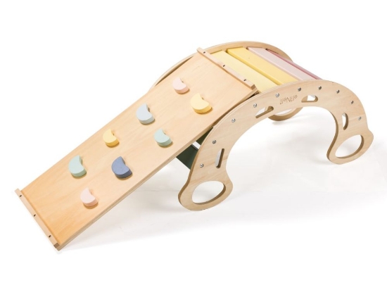 Slika PRO dvostrana ploča za ljuljačku 5u1 78 cm – pastelne boje