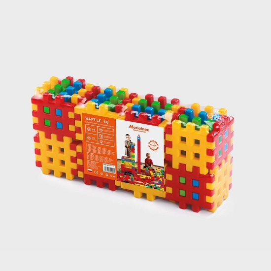 Slika Waffle blokovi 48 kom Marioinex 