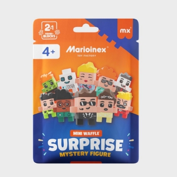 Slika Mini Waffle Surprise 80 kom, Mystery Figure Marioinex 