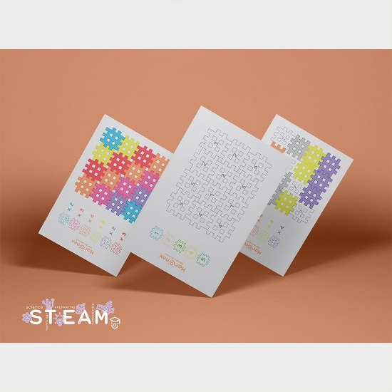 Slika Mini Waffle Pastel 500 kom Marioinex 