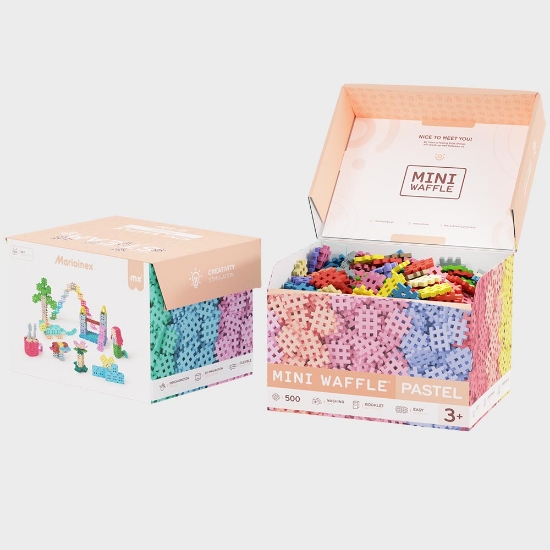 Slika Mini Waffle Pastel 500 kom Marioinex 