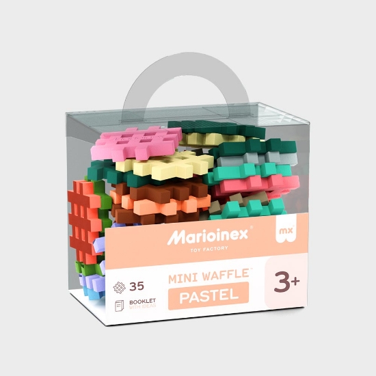 Slika Marioinex Mini Waffle Pastel 35 kom