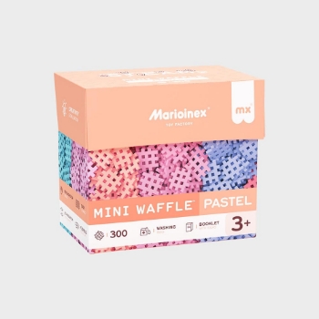 Slika Mini Waffle Pastel 300 kom Marioinex 