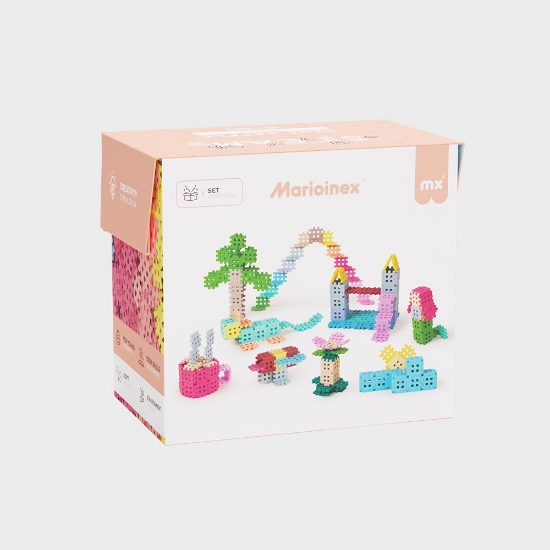 Slika Mini Waffle Pastel 300 kom Marioinex 