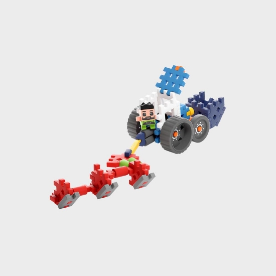 Slika Mini Waffle Farmer 50 kom, Tractor with Plow Marioinex 