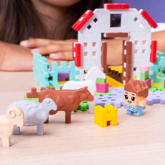 Slika Mini Waffle Farmer 100 kom, Lady Vet’s Cottage Marioinex 