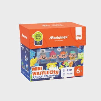 Slika Mini Waffle City 280 kom, Police Station Marioinex 
