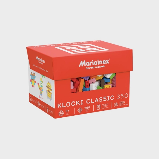 Slika Marioinex Classic kocke 350 kom