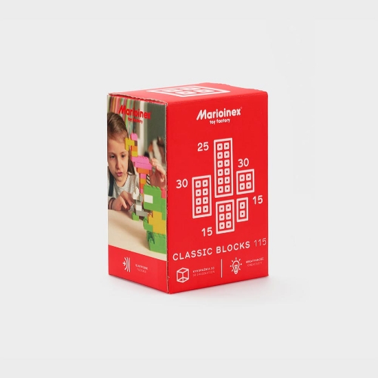 Slika Marioinex Classic kocke 115 kom