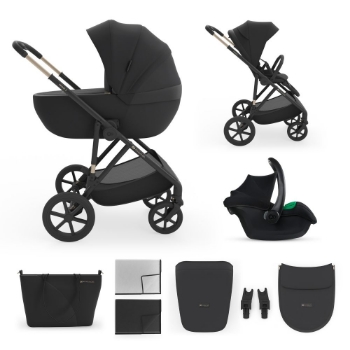 Slika Kolica Prime 3 3u1, Black Kinderkraft 