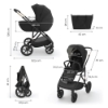 Slika Kolica Prime 3 3u1, Black Kinderkraft 