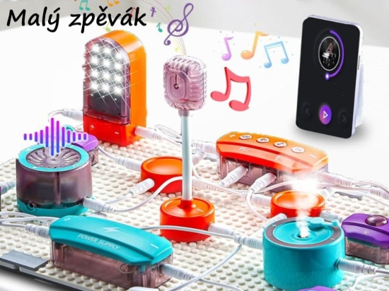 Slika Set za izradu električnih strujnih krugova – 150 eksperimenata