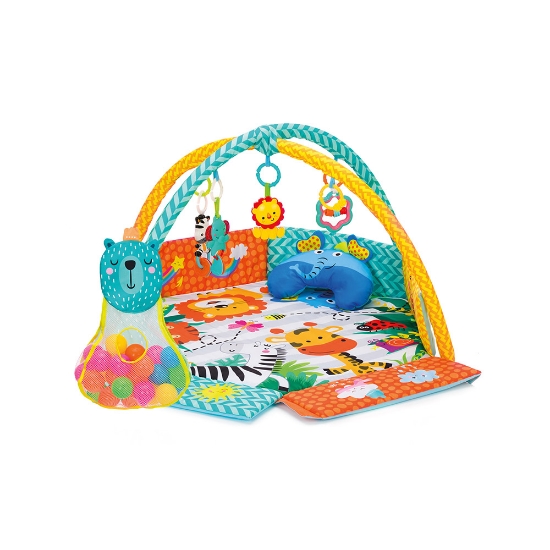 Slika Edukativna igraonica za bebe Colourful sa šarenim lopticama Fillikid