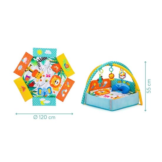 Slika Edukativna igraonica za bebe Colourful sa šarenim lopticama Fillikid