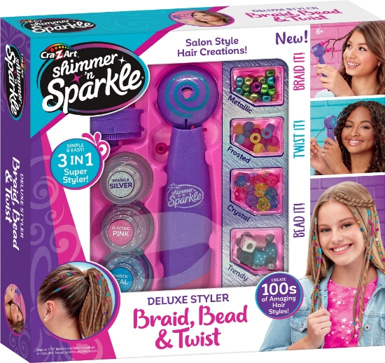 Slika Set za izradu pletenica, perla i uvijanje Deluxe Styler 65576 CRAZART 