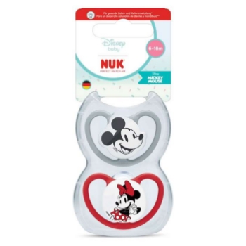 Slika Duda varalica - silikon Perfect Match Air 6-18 m, 2 kom sort. 10176356 NUK 