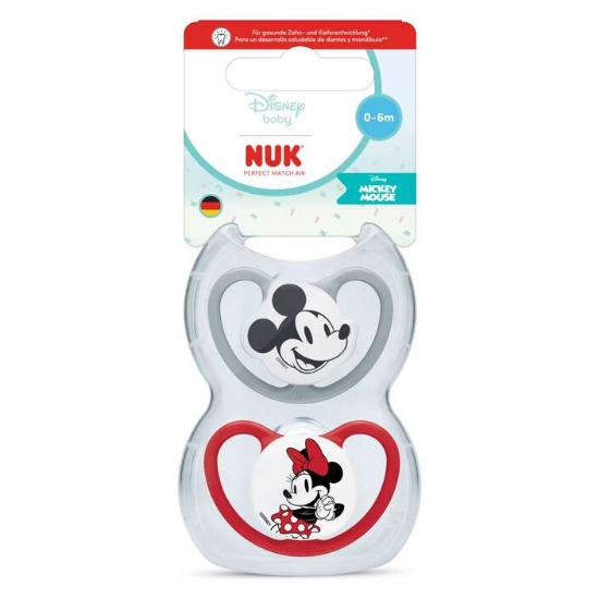 Slika Duda varalica - silikon Perfect Match Air 0-6 m, 2 kom sort. 10175363 NUK 