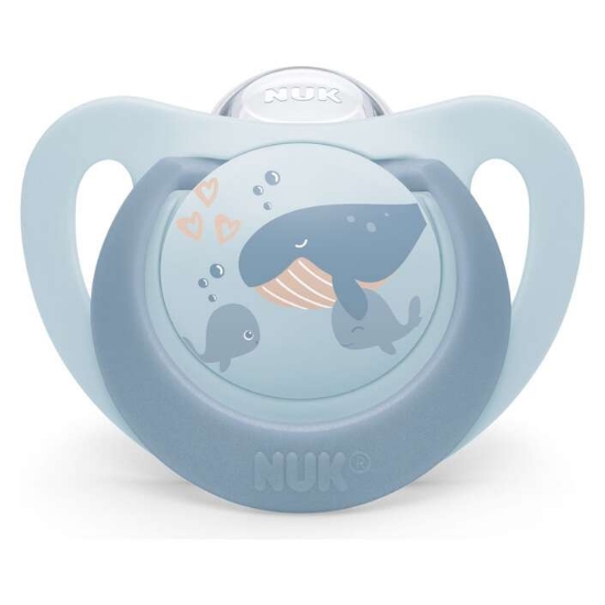 Slika Duda varalica - silikon First Choice 6-18 m, 2 kom sort. 10176364 NUK 