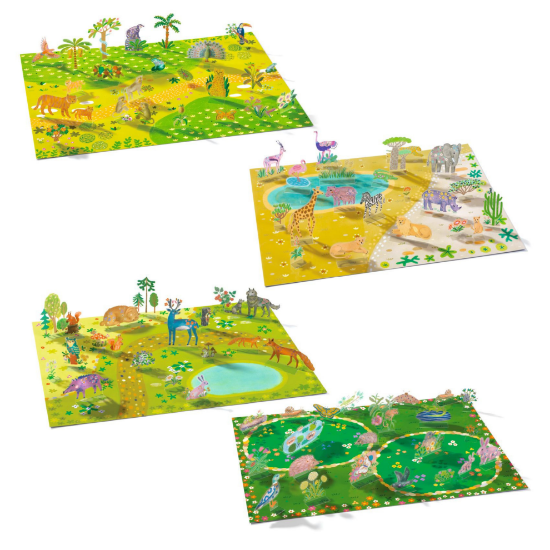 Slika 3D naljepnice - životinje