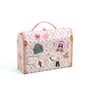 Slika Kofer za crtanje i pisanje - Rozi