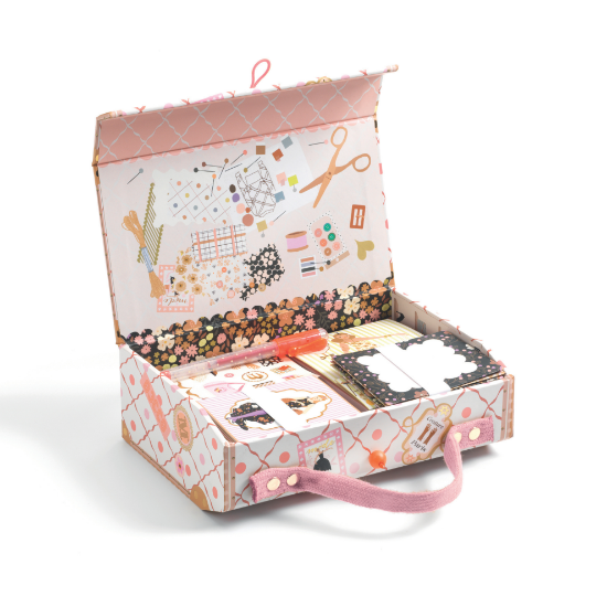 Slika Kofer za crtanje i pisanje - Rozi