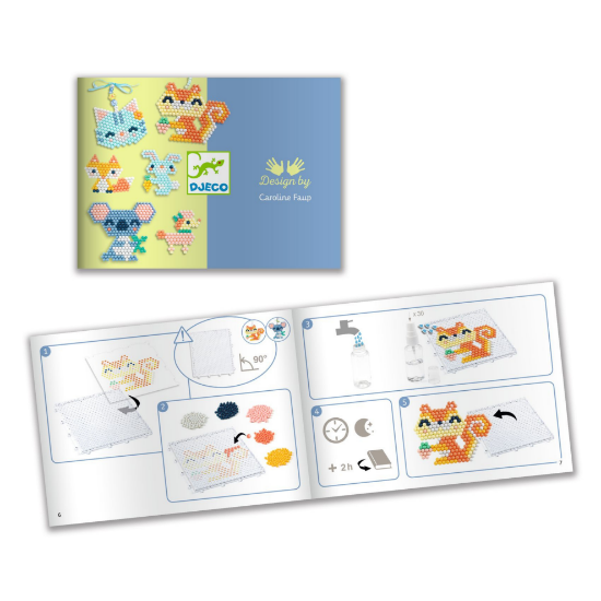 Slika Kreativni set s perlicama - Životinje