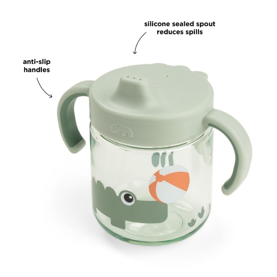 Slika Dječja čaša za učenje - Playground Green