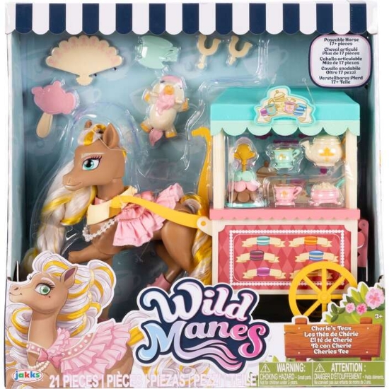 Slika  Figura Wild Manes Cheriejina čajanka i kočija 723314 JAKKS PACIFIC