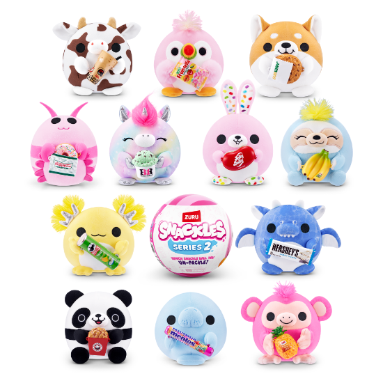 Slika Pliš u kapsuli 12 cm Snackles 77572 ZURU 