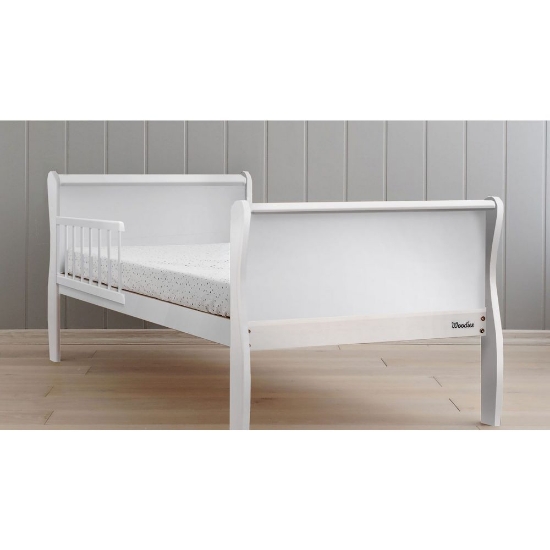Slika Krevet Noble Toddler 140x70 white - Woodies