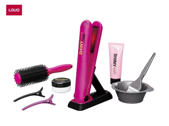 Slika  Set za oblikovanje kose sa svjetlosnim efektom, 9 kom 7225487 MASEN TOYS