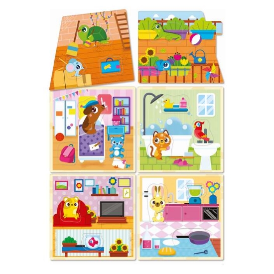 Slika Montessori Baby složi kuću 100613 LISCIANI 