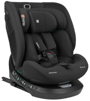 Slika Autosjedalica i-Hike i-Size, Grupa 0+, 1, 2, 3 (0-36 kg) (40-150 cm) - Black 2025 Kikka Boo 