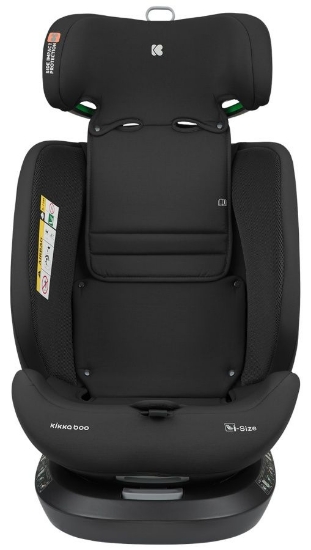 Slika Autosjedalica i-Hike i-Size, Grupa 0+, 1, 2, 3 (0-36 kg) (40-150 cm) - Black 2025 Kikka Boo 