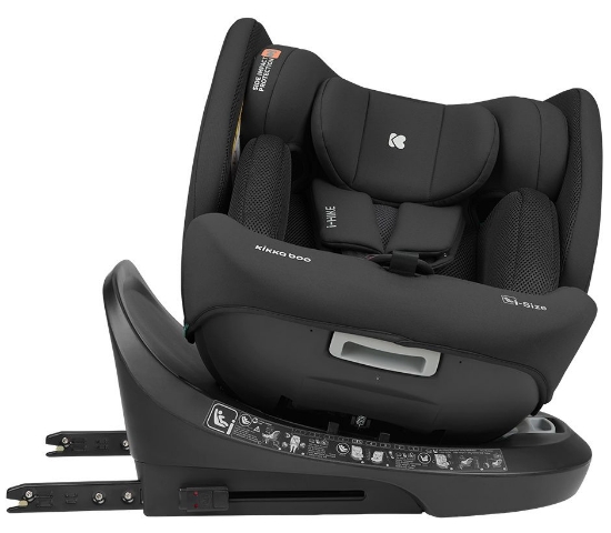 Slika Autosjedalica i-Hike i-Size, Grupa 0+, 1, 2, 3 (0-36 kg) (40-150 cm) - Black 2025 Kikka Boo 