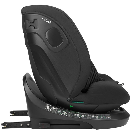 Slika Autosjedalica i-Hike i-Size, Grupa 0+, 1, 2, 3 (0-36 kg) (40-150 cm) - Black 2025 Kikka Boo 