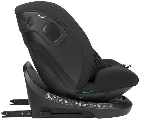 Slika Autosjedalica i-Hike i-Size, Grupa 0+, 1, 2, 3 (0-36 kg) (40-150 cm) - Black 2025 Kikka Boo 