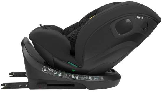 Slika Autosjedalica i-Hike i-Size, Grupa 0+, 1, 2, 3 (0-36 kg) (40-150 cm) - Black 2025 Kikka Boo 