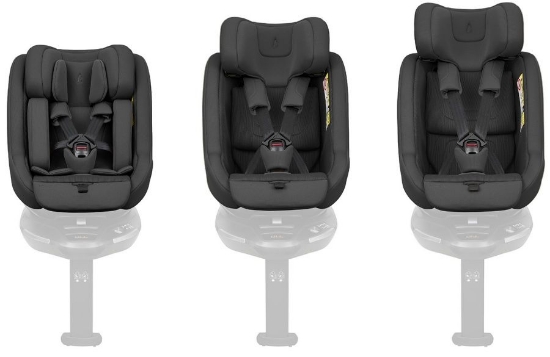 Slika Autosjedalica i-Class Plus i-Size, Grupa 0+, 1 (0-18 kg) (40-105 cm) - Noir Kikka Boo 