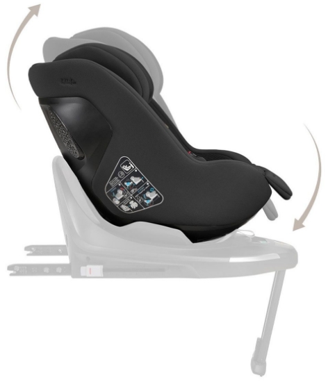 Slika Autosjedalica i-Class Plus i-Size, Grupa 0+, 1 (0-18 kg) (40-105 cm) - Noir Kikka Boo 