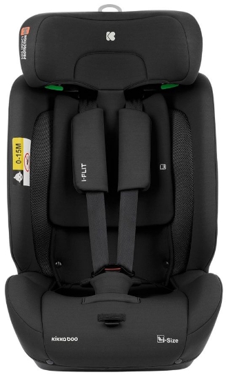Slika Autosjedalica i-Flit i-Size,  Grupa 1, 2, 3 (9-36 kg) (76-150 cm) - Black Kikka Boo 