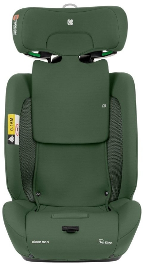 Slika Autosjedalica i-Flit i-Size,  Grupa 1, 2, 3 (9-36 kg) (76-150 cm) - Army Green Kikka Boo 