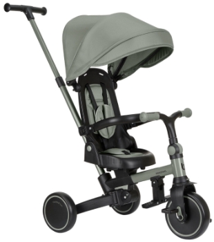 Slika  Aluma 8u1 - Army Green Kikka Boo Tricikl 