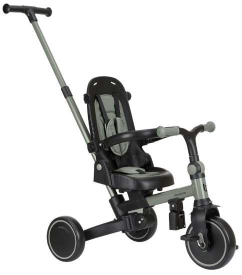 Slika  Aluma 8u1 - Army Green Kikka Boo Tricikl 