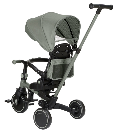 Slika  Aluma 8u1 - Army Green Kikka Boo Tricikl 