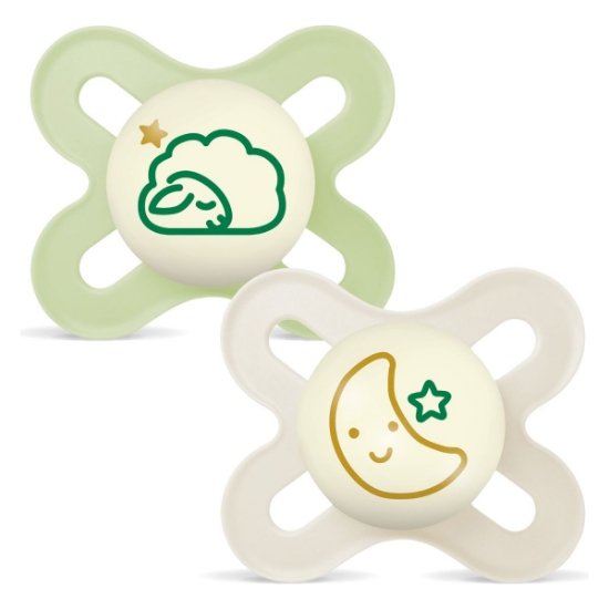 Slika Duda varalica - silikon Original Start Night 0-2m , 2 kom sort 868122 MAM 