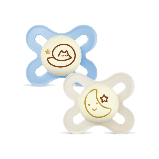 Slika Duda varalica - silikon Original Start Night 0-2m , 2 kom sort 868122 MAM 