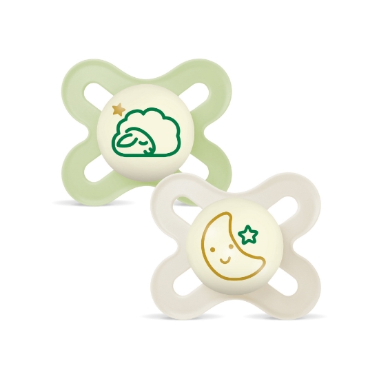 Slika Duda varalica - silikon Original Start Night 0-2m , 2 kom sort 868122 MAM 