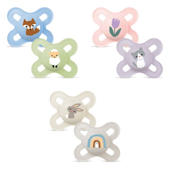 Slika Duda varalica - silikon Original Start 0-2m , 2 kom sort 868115 MAM 