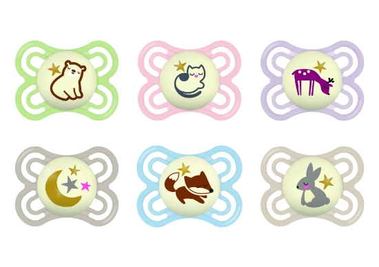 Slika Duda varalica - silikon Perfect Night 2-6m , 1 kom sort 868900 MAM 